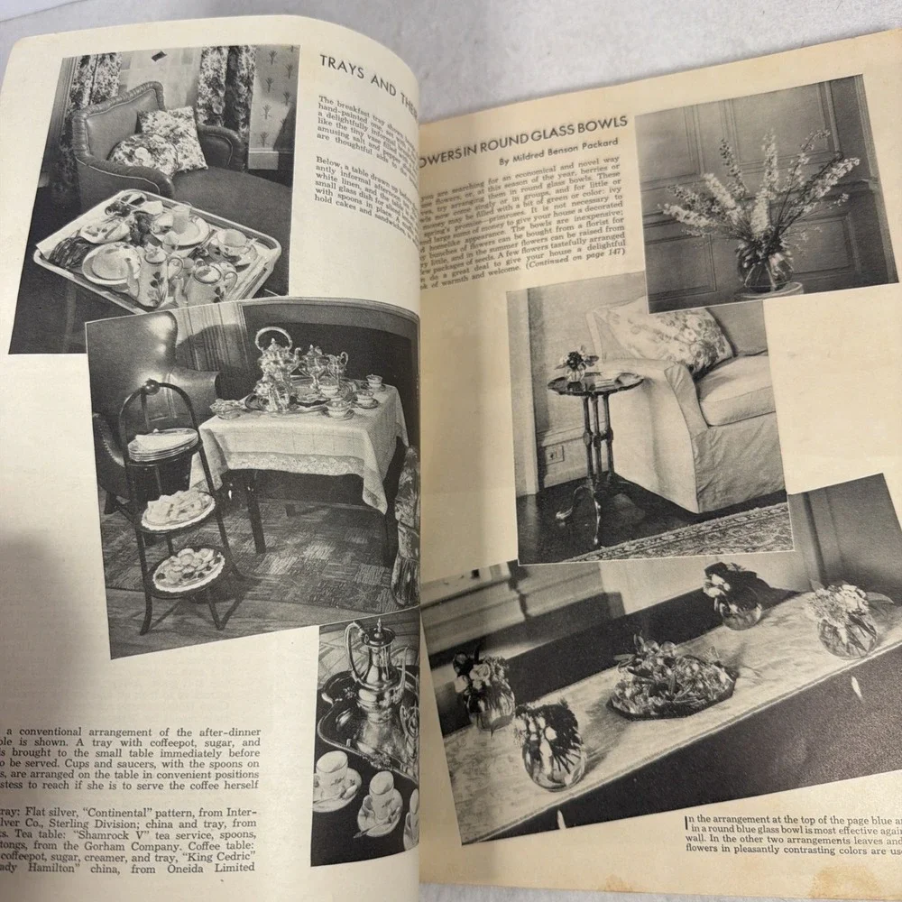 Good Housekeeping Magazine January 1936 Vintage NO Back Cover Disney Ford Ad